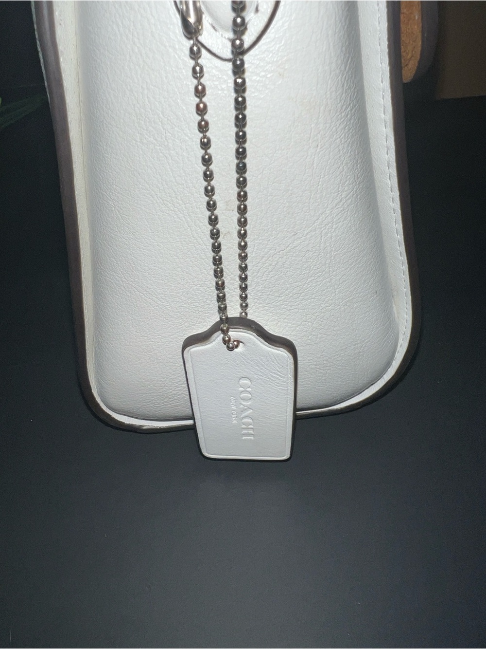 NWT Coach Small Morgan Satchel Top Handle Crossbody
Signature White Silver - Picture 8 of 12